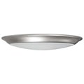 Nuvo 10-Inch LED Disk Light, 5000K, Brushed Nickel Finish, PK 6 62/1673